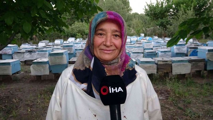 Yozgat’ta yağışlar bal üreticisinin yüzünü güldürdü