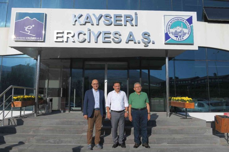 Başkan Büyükkılıç ve Vali Çiçek’ten Erciyes’te turizm zirvesi