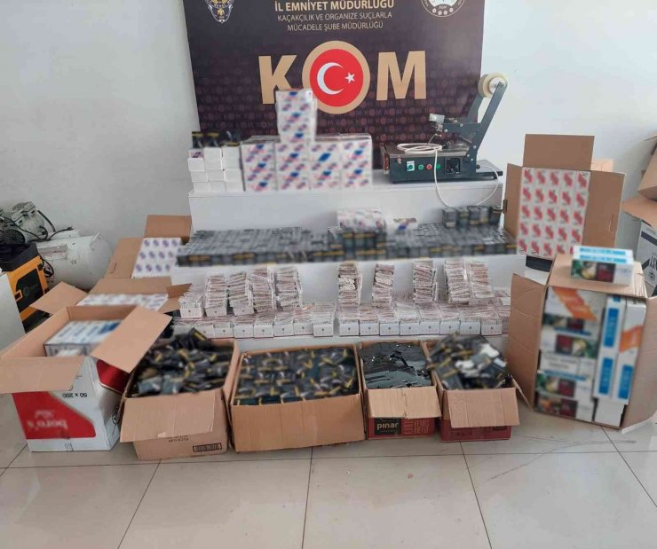 Konya’da kaçakçılara operasyon: 3 gözaltı