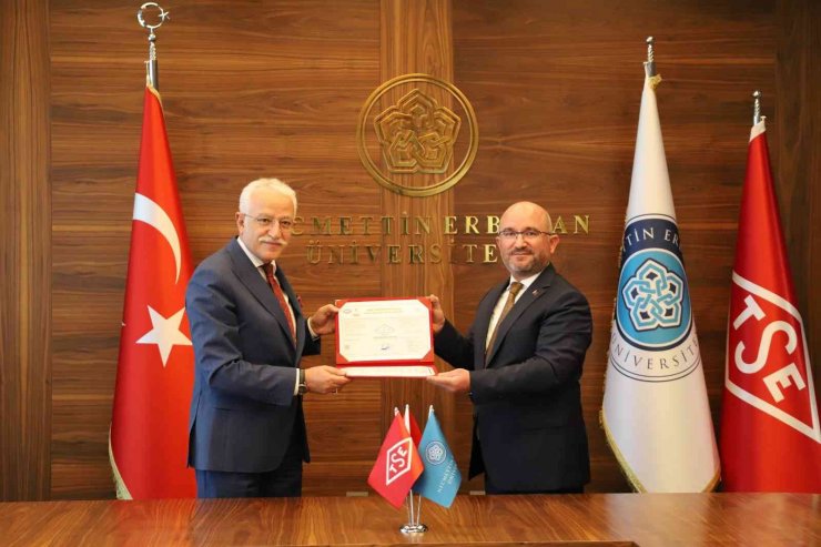 NEÜ, Türkiye’deki kamu üniversiteleri içinde Enerji Yönetim Sistemi Belgesi alan ilk üniversite oldu