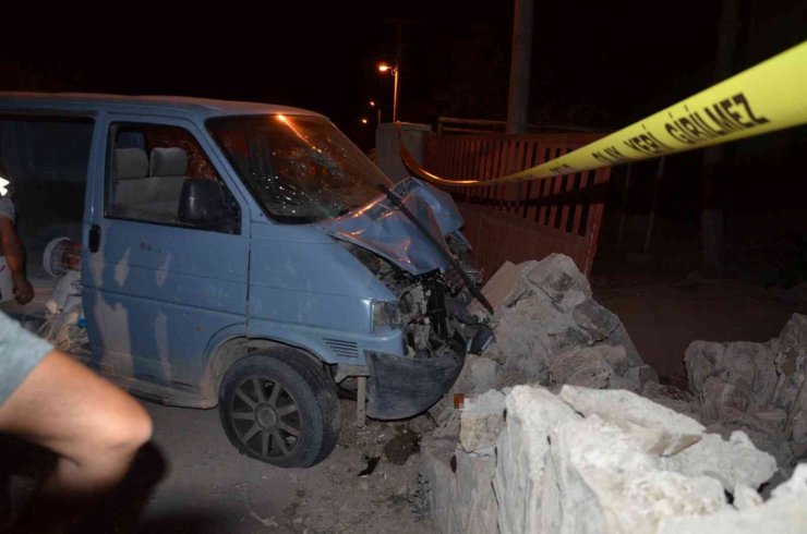 Kamyonetin çarptığı yaya hayatını kaybetti