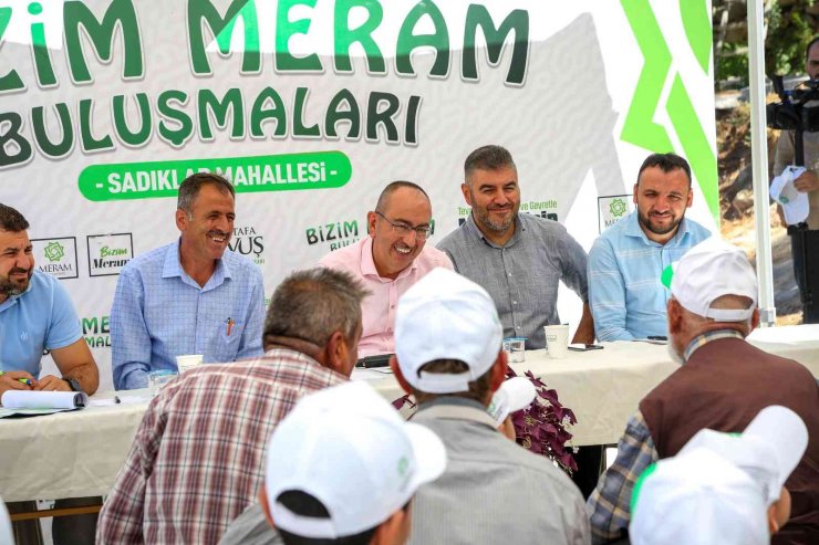 Başkan Kavuş, Meram’ın dört bir yanında mahalle sakinleri ile buluşuyor