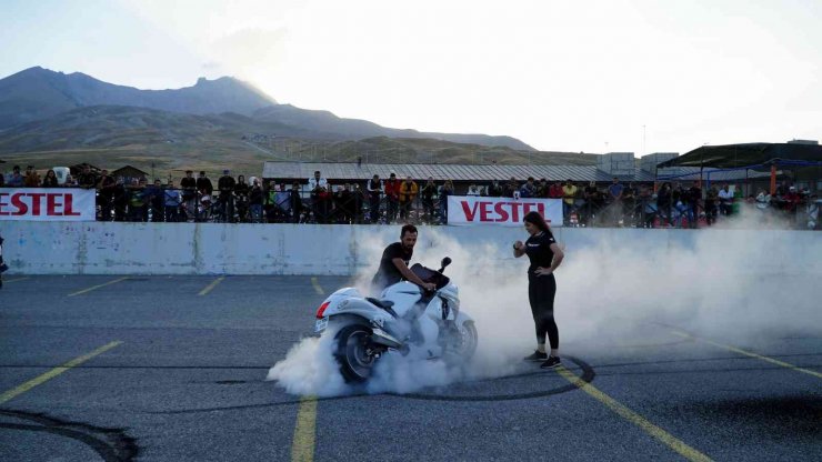 Gökyüzüne en yakın festival Erciyes Motofest başladı