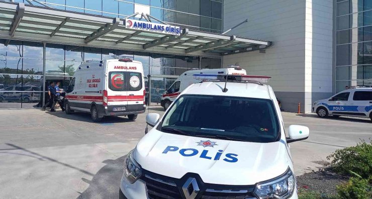 Sıkışan gaz parladı, 4 kişi yaralandı