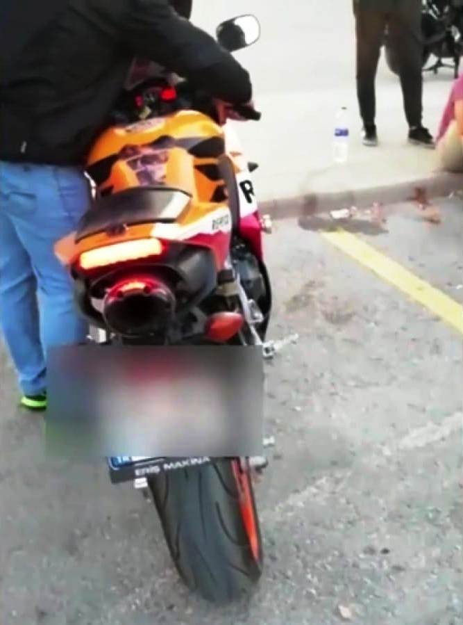 Abart egzoz takarak yarışan motor sürücülerine 102 bin 110 lira para cezası