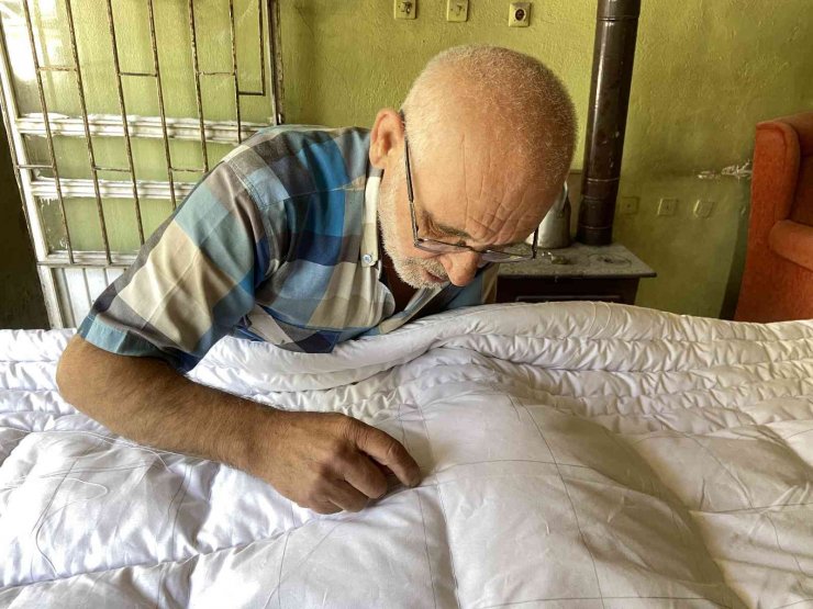 Kış öncesi yorgancılarda yoğun mesai başladı