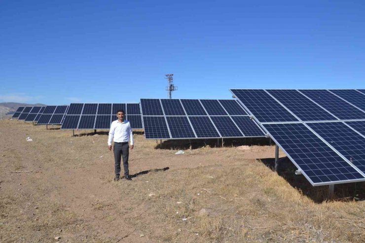 Belediye kurdu, neredeyse tüm beldenin elektrik ihtiyacını karşılıyor