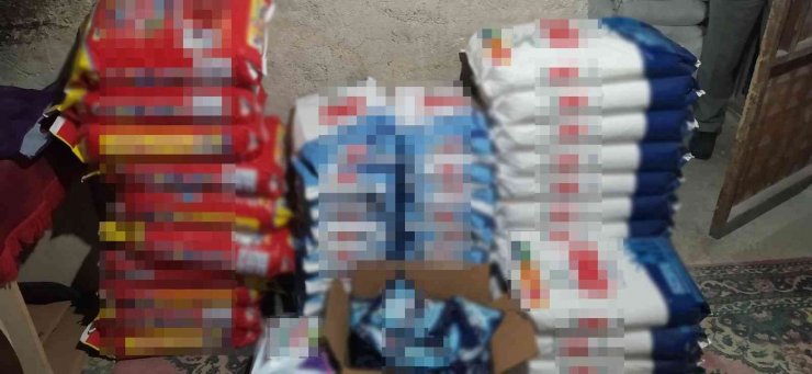Konya’da çuvallar dolusu sahte deterjan ele geçirildi