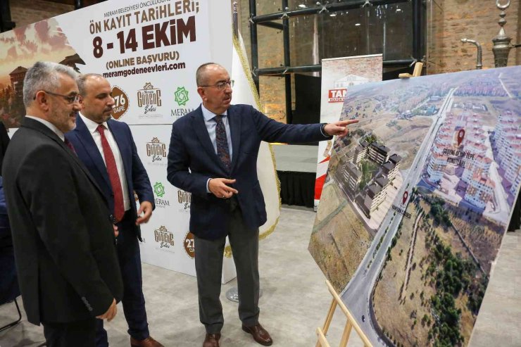 Başkan Kavuş’tan Meram Gödene Evleri müjdesi