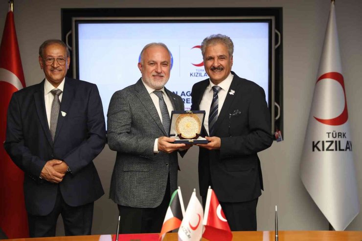 Türk Kızılay ve Kuveyt Kızılayı’dan orman yangını ve sel bölgeleri için iş birliği protokolü