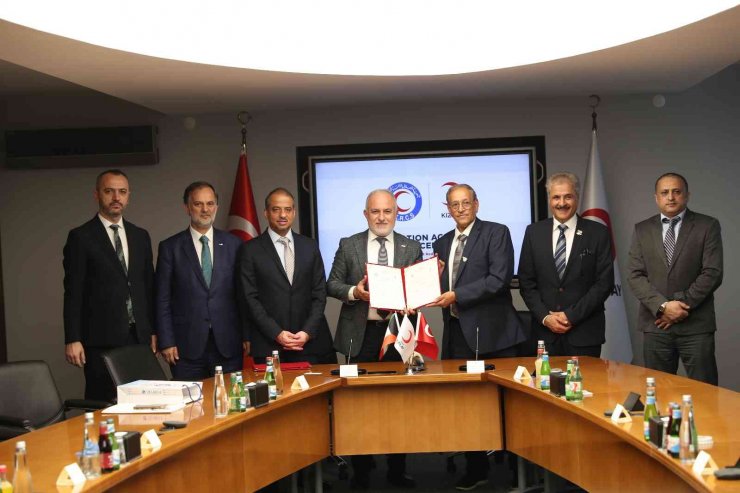Türk Kızılay ve Kuveyt Kızılayı’dan orman yangını ve sel bölgeleri için iş birliği protokolü