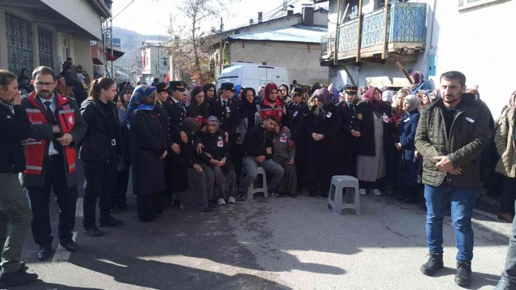 Konyalı şehit son yolculuğuna uğurlandı