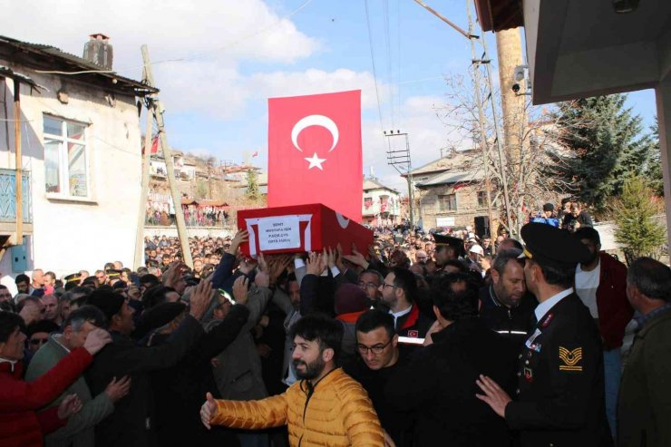 Konyalı şehit son yolculuğuna uğurlandı