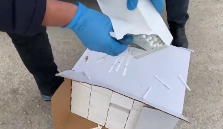 Konya’da 1 milyon 500 bin adet makaron ele geçirildi