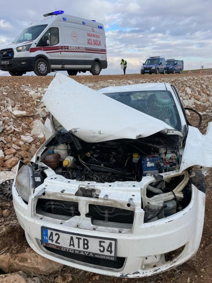 Karaman’da trafik kazası: 2 ölü, 1 yaralı