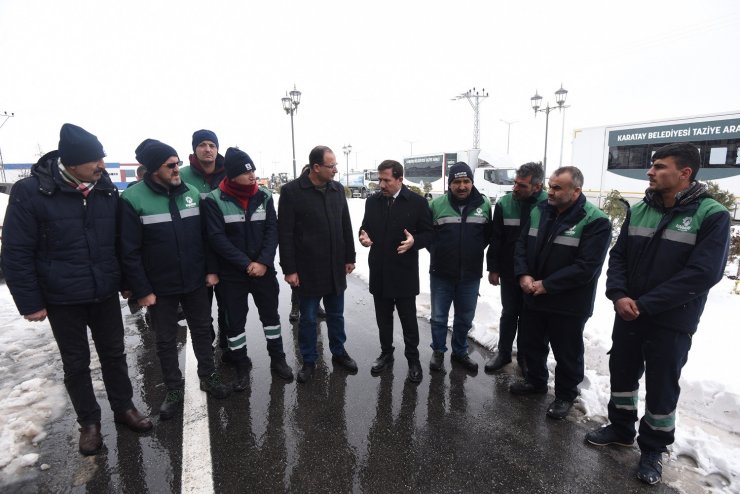 Karatay Belediyesi deprem bölgesine destek için seferber oldu