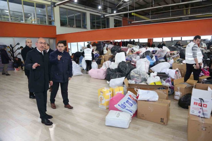 Konya depremzedeler için tek yürek oldu