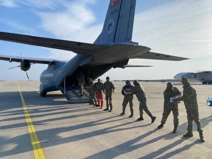 MSB: “Gelibolu’daki 2’nci Kolordu İstihkam Alay Komutanlığımızda görevli askerlerimiz deprem bölgesine hareket etti”