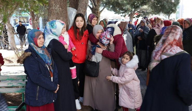 Aksaray’da 40 kişilik umre heyeti Sultanhanı’ndan yola çıktı