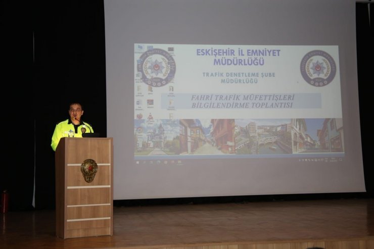Fahri trafik müfettişlerine bilgilendirme toplantısı