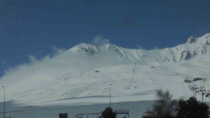 Erciyes’te sezon tüm hızıyla devam ediyor