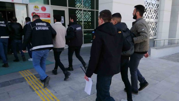 Karaman’daki uyuşturucu operasyonunda 1 tutuklama