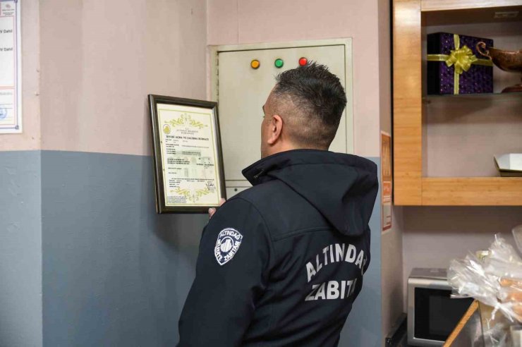 Altındağ’da fırınlar mercek altında