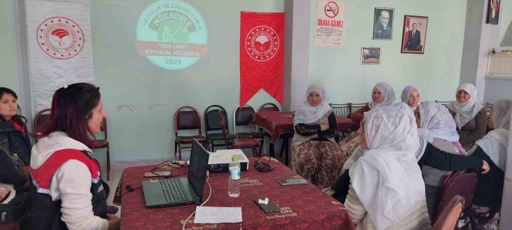 Çiftçilere yönelik Kalıntı ile Mücadele Eylem Planı eğitim çalışmaları