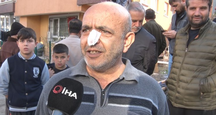 Başkentte otomobil bina boşluğuna uçtu: 5 yaralı