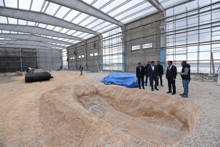 Karatay Belediyesi Parke ve Bordür Üretim Tesisi kuruyor