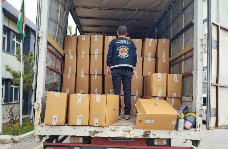 Ankara’da 3 ton 600 kilo kaçak tütün ele geçirildi