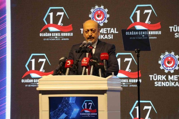 Bakan Bilgin: “Sermayenin emek düşmanlığı yapmasına izin vermeyiz”