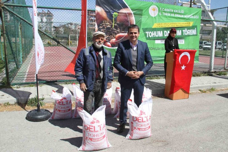 Konya’da nadasa bırakılan alanlara nohut ekilecek