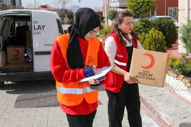 Meram’da ihtiyaç sahiplerinin yüzü bu Ramazanda da gülüyor