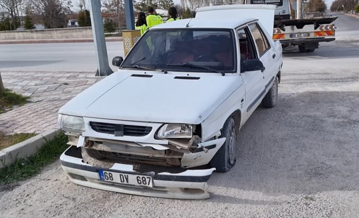 Otomobil motosiklete çarptı: 1 ölü