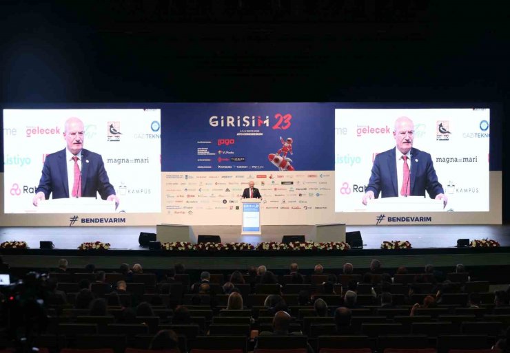 ATO Başkanı Baran, Girişim’23 Zirvesi’nin açılışında konuştu
