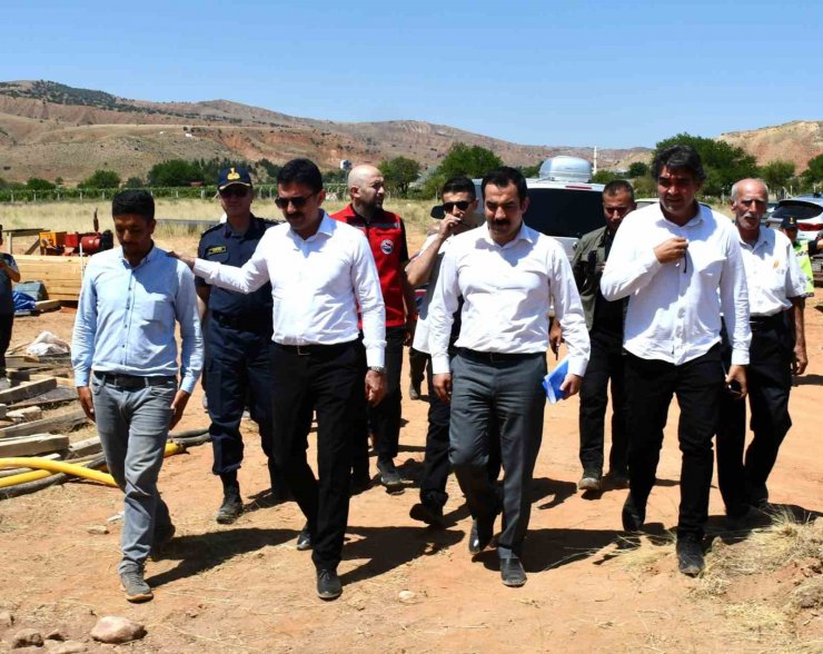Kırıkkale’de yeni su depoları faaliyete geçirildi