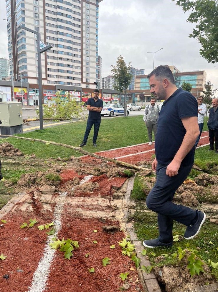 Ankara’da korkutan kaza
