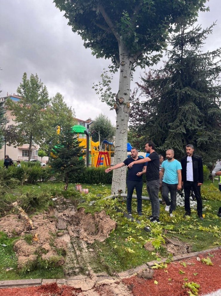 Ankara’da korkutan kaza