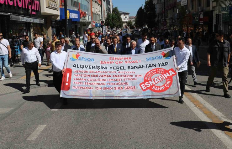 Sivas protokolü, küçük esnaf için yürüdü