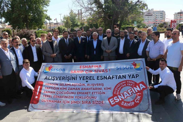 Sivas protokolü, küçük esnaf için yürüdü