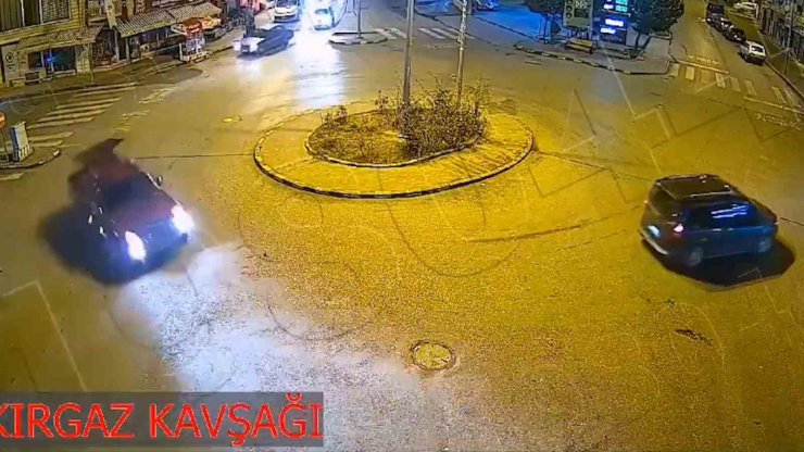 Drift yapan sürücü kameraya yakalandı: 20 bin 340 lira ceza