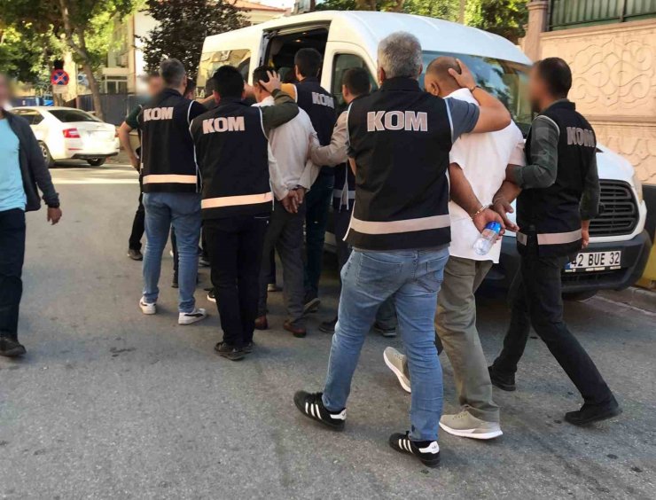 Konya polisinden tefeci çetesine operasyon