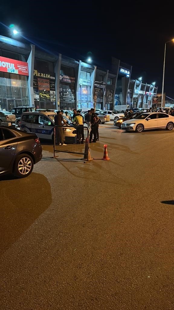Şaşmaz bölgesinde trafik denetimi