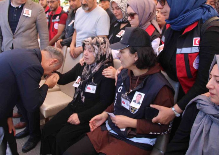 Şehit polis Akpınar için tören düzenlendi