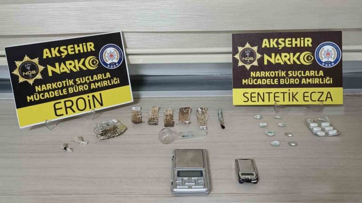 Konya’da uyuşturucu tacirlerine operasyon