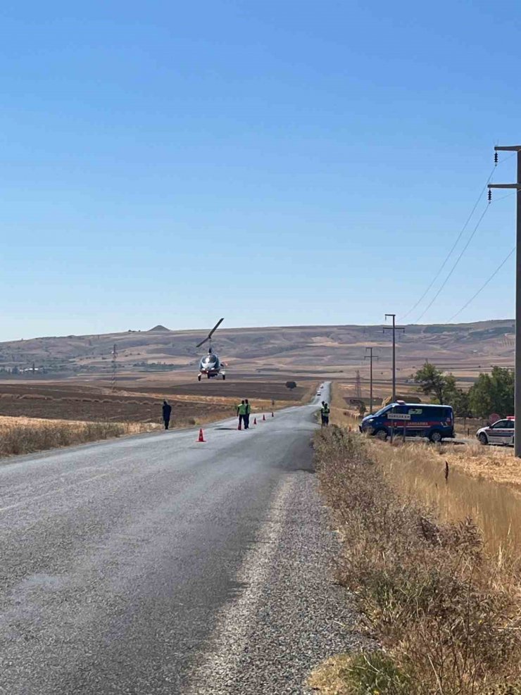 Nevşehir’de sürücüler havadan denetlendi