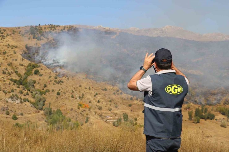 Sivas’ta çıkan yangın 24 saat sonra kontrol altına alındı