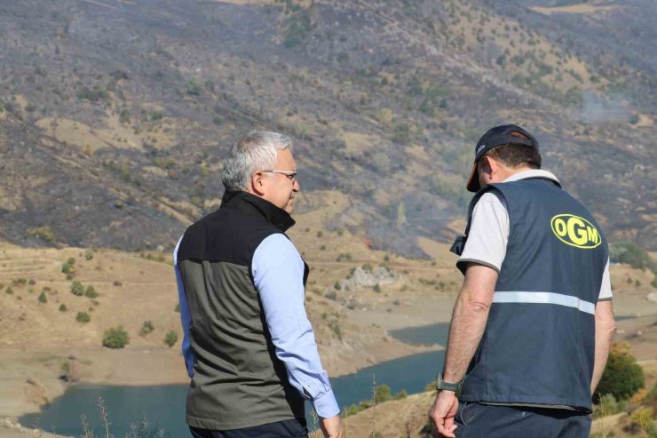 Sivas’ta çıkan yangın 24 saat sonra kontrol altına alındı