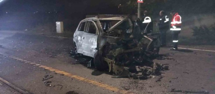 Feci kazada ağır yaralanan sürücü hayatını kaybetti
